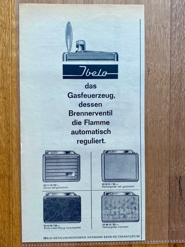 1966 ibelo gasfeuerzeug - 1966,