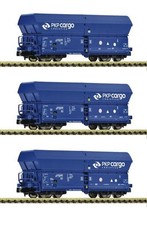 Fleischmann 6660086 3-tlg. Set: Selbstentladewagen, PKP Cargo, Spur N