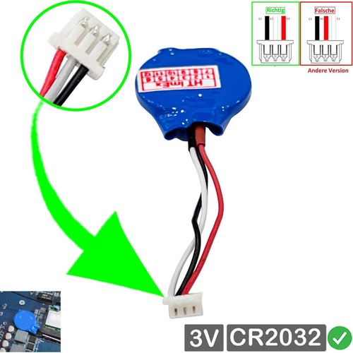 Rtc cr2032 bios - rtc, batterie