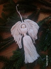 Weihnachtsdekoration makramee - weihnachtsdekoration,,