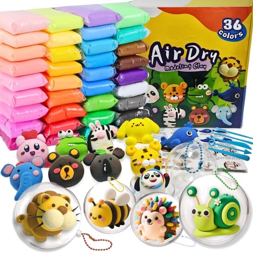 Air dry clay - air, set