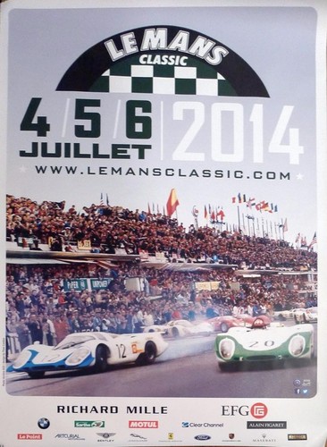 Mans classic car race - le,