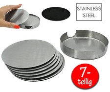 7-teiliges Untersetzer Set aus