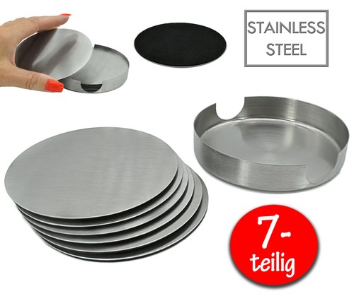 Teiliges untersetzer set - 7-teiliges,