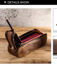 Stiftetui Echt Leder