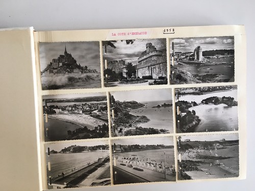Album mit 198 fotokarten - album,