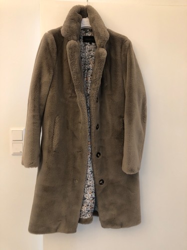 Damen kunstfell mantel 36 - kunstfell,