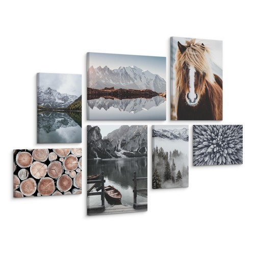 Leinwand bilder set - leinwand,