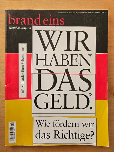 Brand eins heft - eins,, 2011
