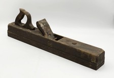 Großer alter Holzhobel Antiker Vintage Massiv Hobel Nostalgie Deko 60cm 