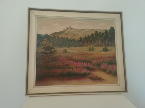 ölgemälde rosarot blühende - Ölgemälde,