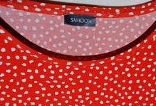 Samoon Blusenshirt 46 /48  Rot