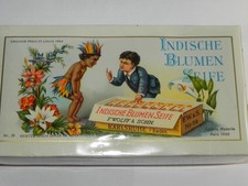 Indische Blumen Seife  3 x