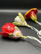 SELTEN Große Villeroy & Boch Spring 3x Flower Bells Ostern Tulpe Schneeglöckchen