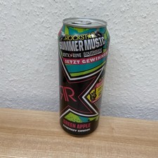 2018 Rockstar SuperSours Green Apple Promo Can Germany Festival Old Energy Rare