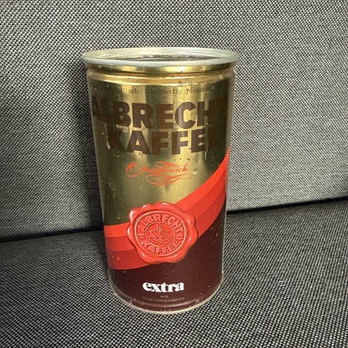 Alte blechdose albrecht kaffee - blechdose,