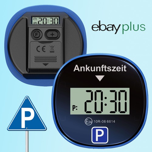 Elektronische parkscheibe mit - elektronische,