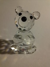 Bär Swarovski Silver Crystal