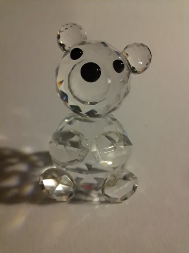 Bär swarovski silver - bär, crystal