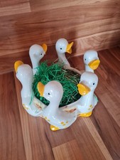 Schale Schüssel Bowl Lustige Enten Eierschale Ostern Frühling 
