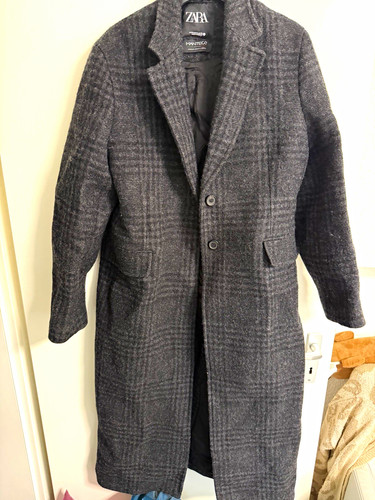 Zara manteco mantel lang grau - manteco,