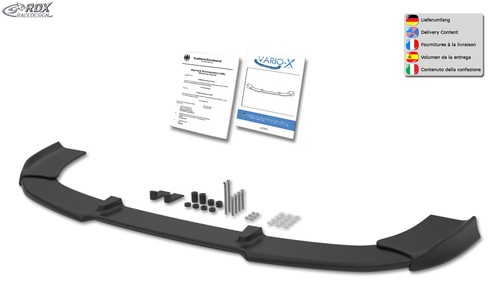 Rdx frontspoilerlippe vario - rdx,