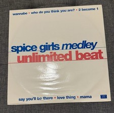 Unlimited Beat - Spice Girls Medley - Org UK 12" in P/S - 1997