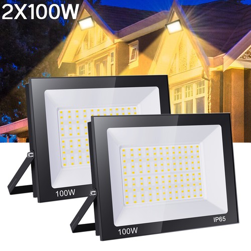 100w led strahler - 2x,