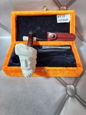 Meer schaum Pfeife mit Etui