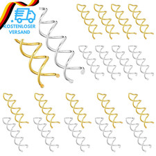 20 Stück Spirale Haarspange