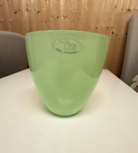 Grüner glas übertopf bella - Übertopf,