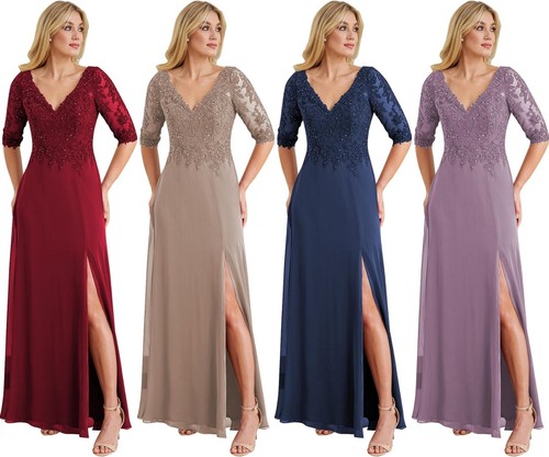 Brautmutterkleid mit ärmeln - brautmutterkleid,