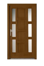 Holzhaustür aus Eiche, Modell