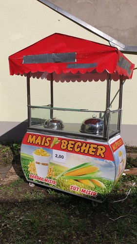 Becher mais hotdog wagen - mais, &