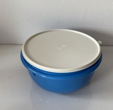 Tupperware Peng Schüssel 3L mit Deckel, Blau/Weiß
