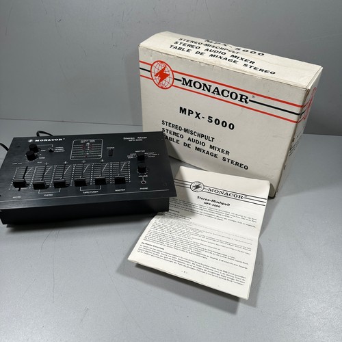Monacor mpx 5000 mischpult - mpx,