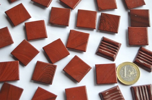 Stück glas mosaiksteine - 50,