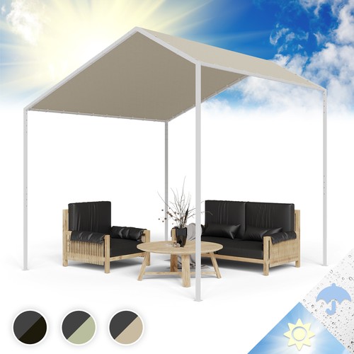 Gartenpavillon gazebo 3x3x3 - gartenpavillon,