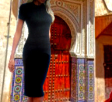 Schwarzes Kleid Elegant