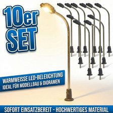 10 Stück LED Straßenlampen