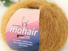 10  Knäule Mohair- Alpaka