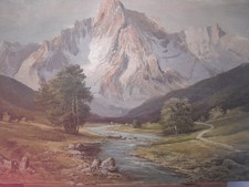 Gemälde, Öl Leinwand, Josef