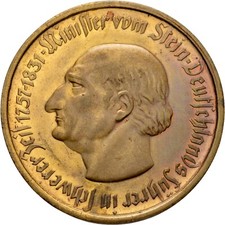 Westfalen 10000 Mark 1923 vom Stein  31 g Original Münze #ZUG238