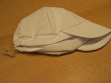 ++ weiße Mütze Gr. 56, Schirmmütze, Babymütze, Sommermütze, Baby, Junge - neu ++