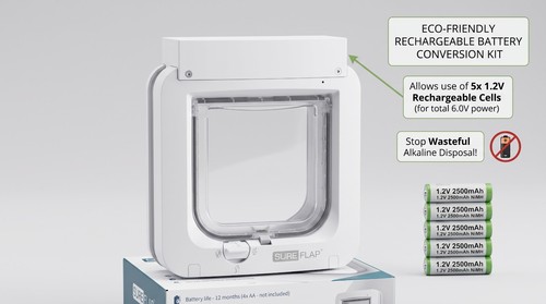 Akku adapter für - adapter, surepet