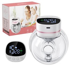 5 Modi 15 Stufen Handfreie Milchpumpe Tragbare LED Elektrische Milchpumpe Neu