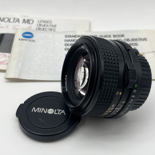 Minolta 50mm objektiv - minolta, 1.4
