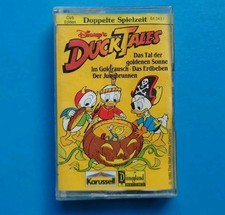 Disney Kassette Ducktales Doppelte Spielzeit Folge 3 und 4 Karussell 