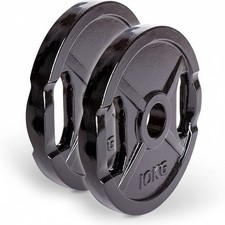 2 x 10Kg Guss Hantelscheiben