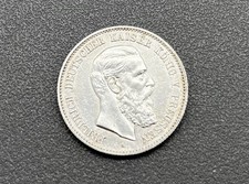 900/- Silbermünze, 2 Mark